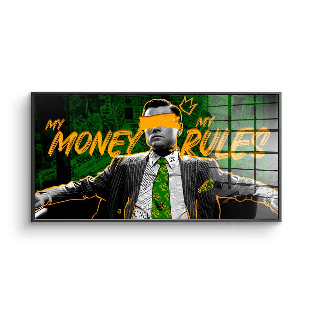My Money My Rules - Acrylglas