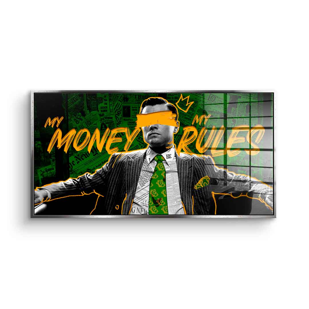 My Money My Rules - Acrylglas