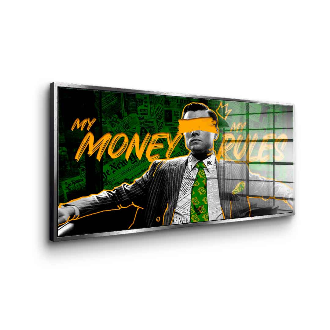 My Money My Rules - Acrylglas