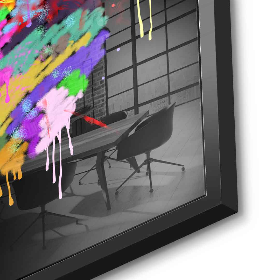 Mickey Head Spray - Acrylglas