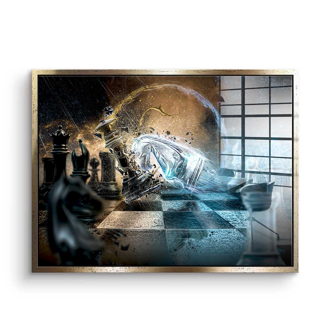 Mit dem Kopf durch die Wand - Acrylglas