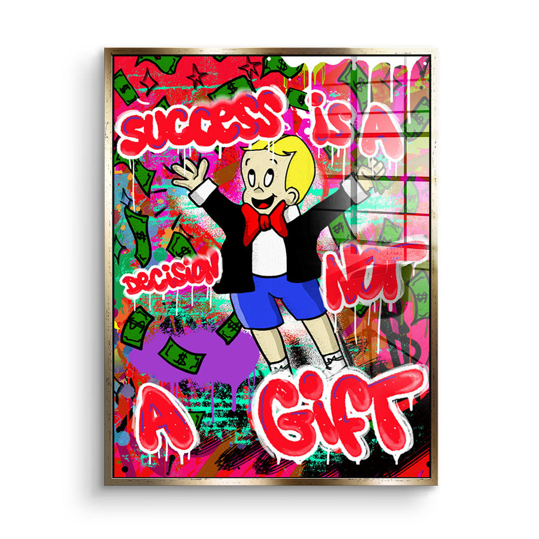 Success is a Decision - Acrylglas