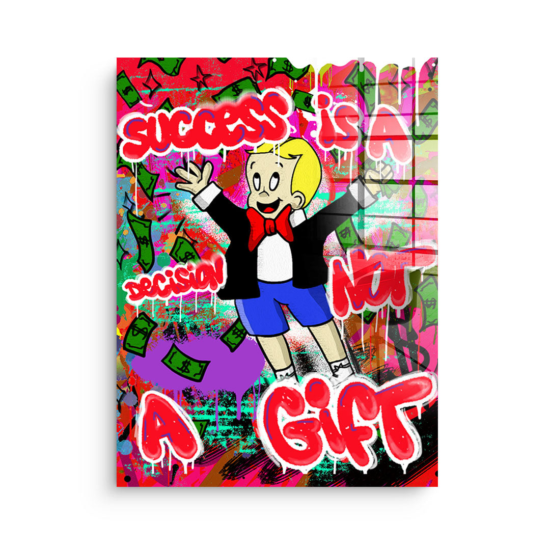 Success is a Decision - Acrylglas