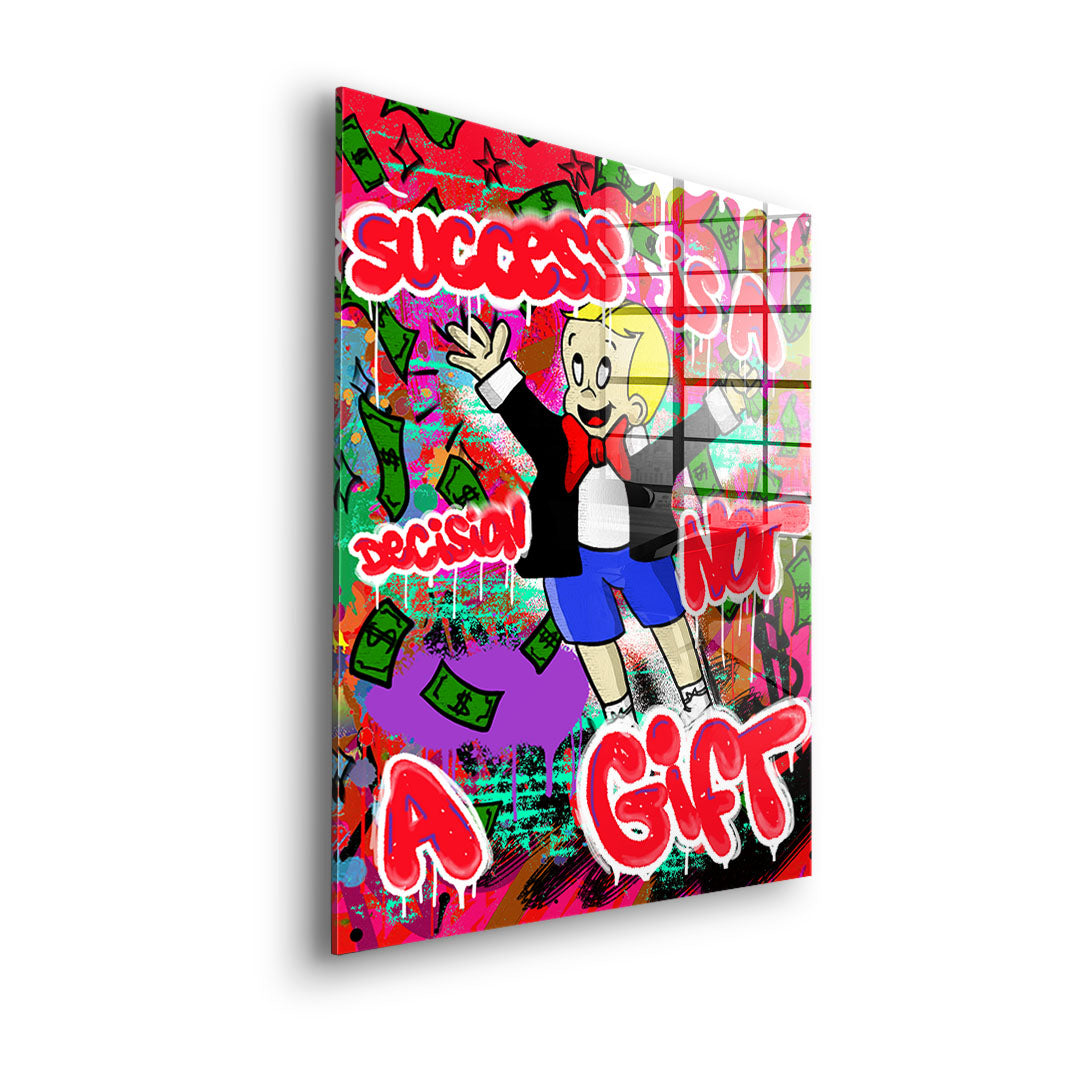 Success is a Decision - Acrylglas