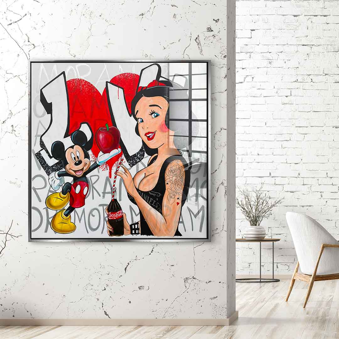 Red Apple - Acrylic glass