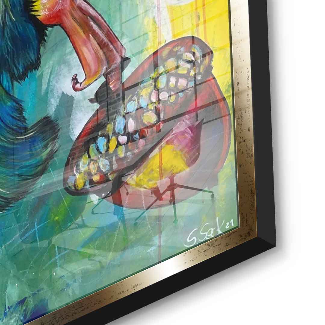 No Risk No Nut - Acrylic glass