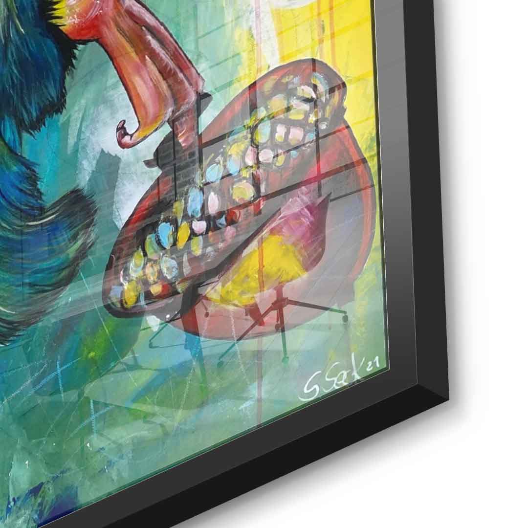 No Risk No Nut - Acrylic glass