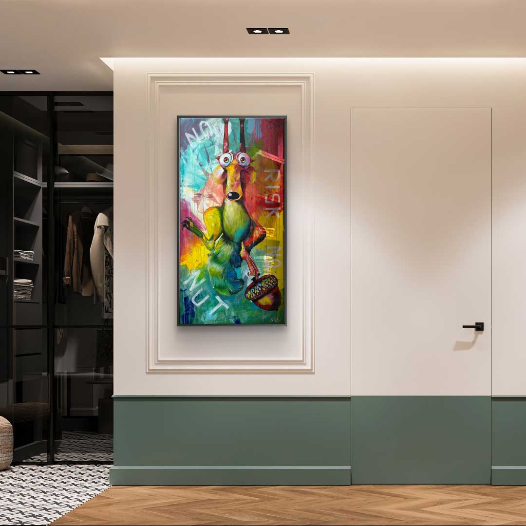 No Risk No Nut - Acrylic glass