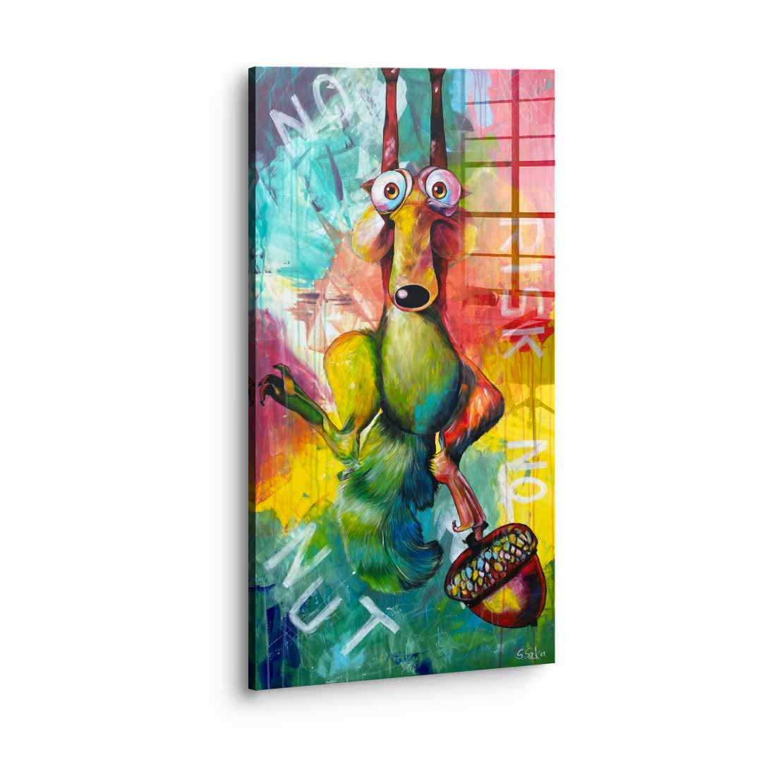 No Risk No Nut - Acrylic glass