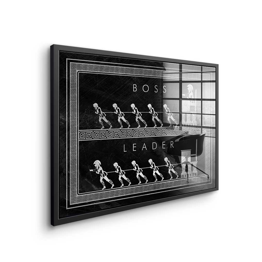 Be a leader - Acrylic glass