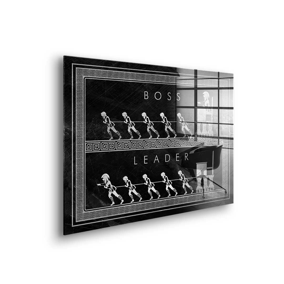 Be a leader - Acrylic glass