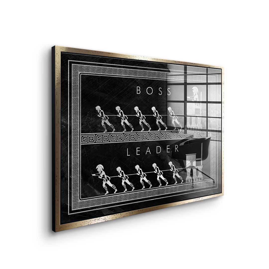 Be a leader - Acrylic glass