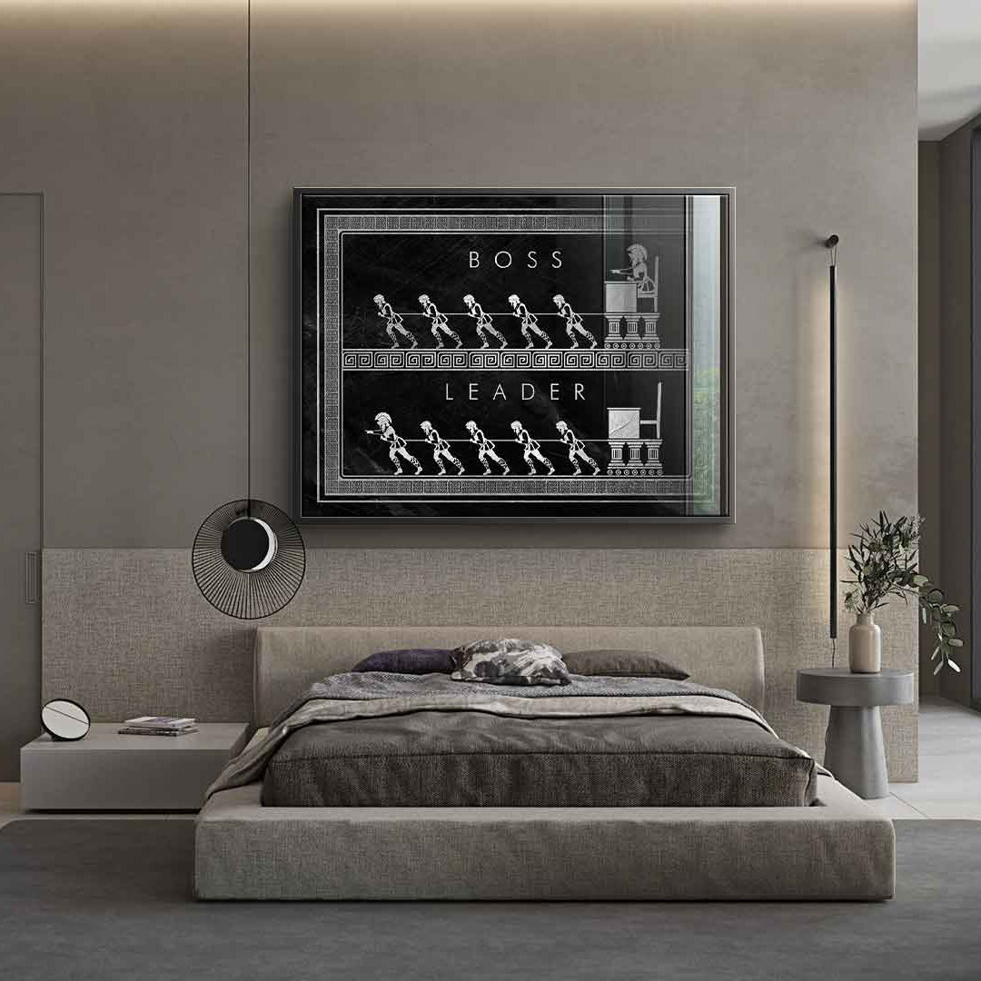 Be a leader - Acrylic glass