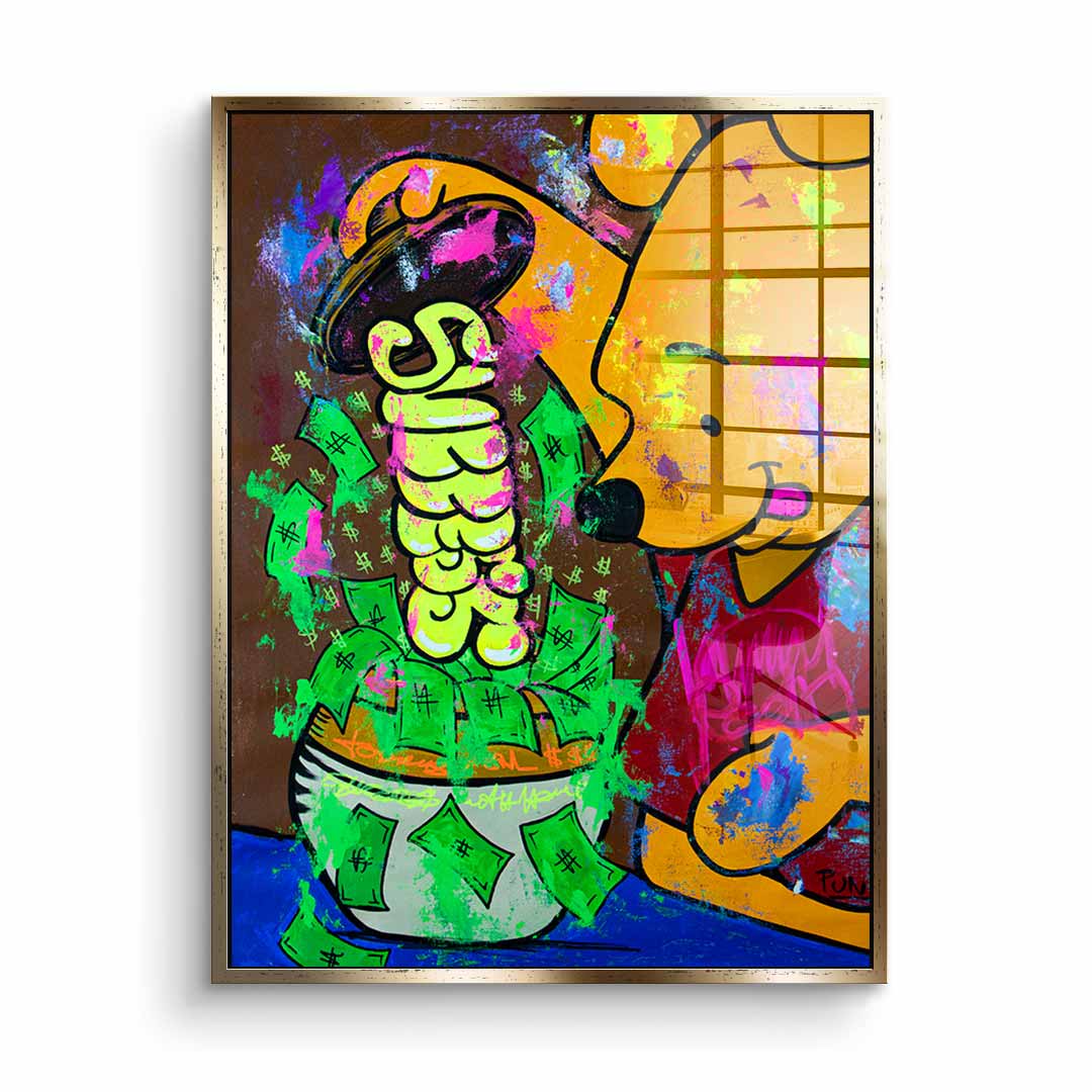 Success Bear - Acrylglas