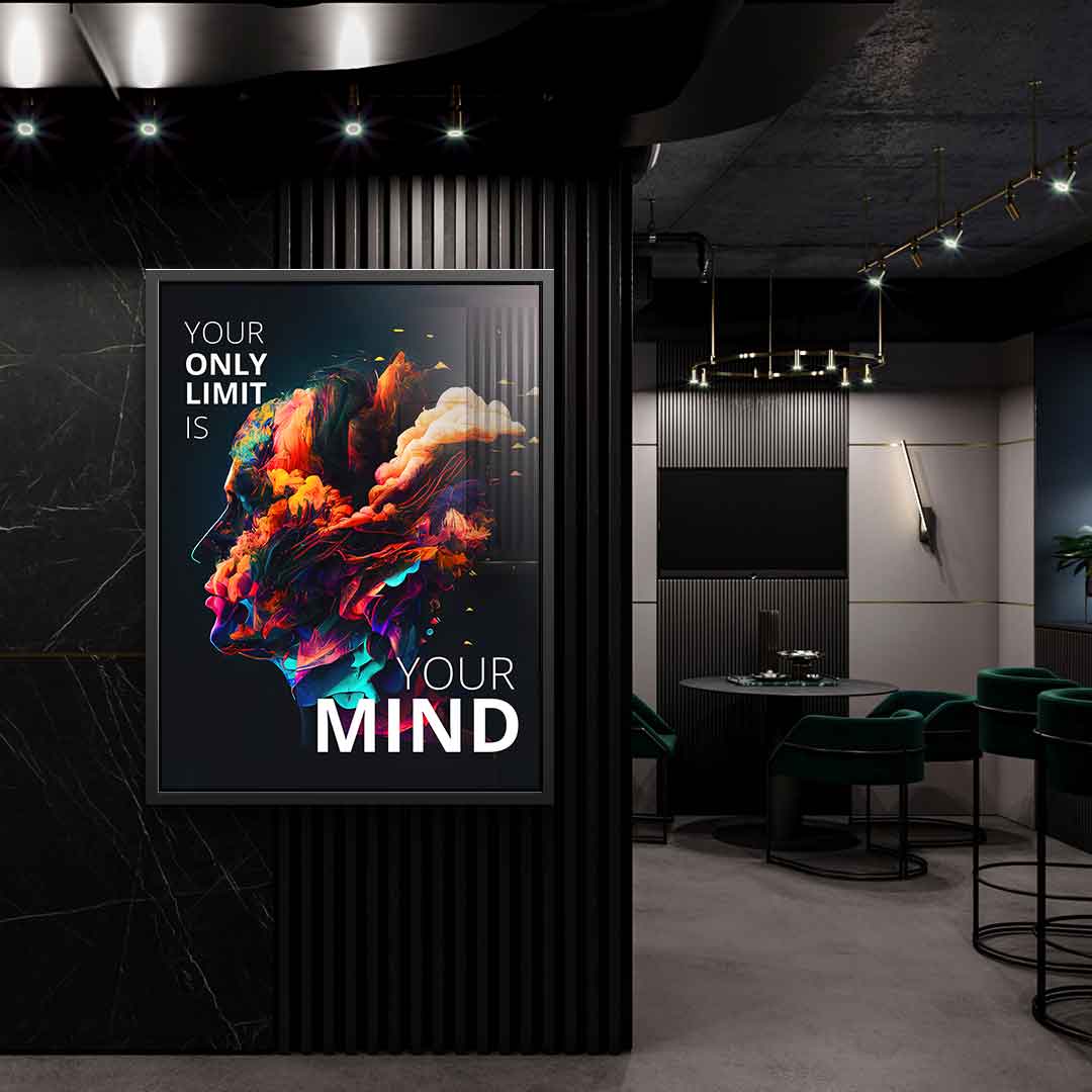 Your only limit is your mind - Acrylglas