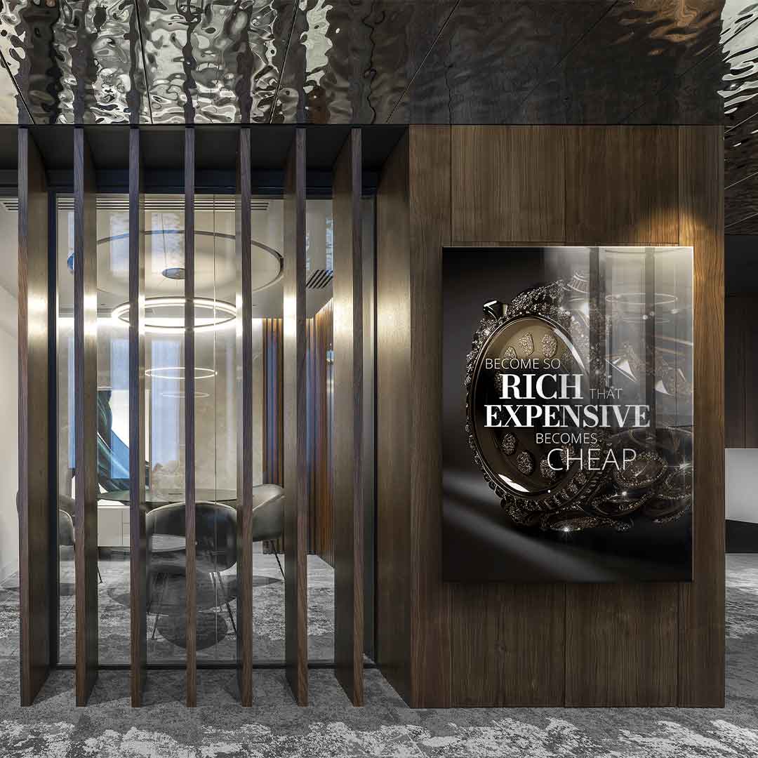 Become so rich - Acrylglas