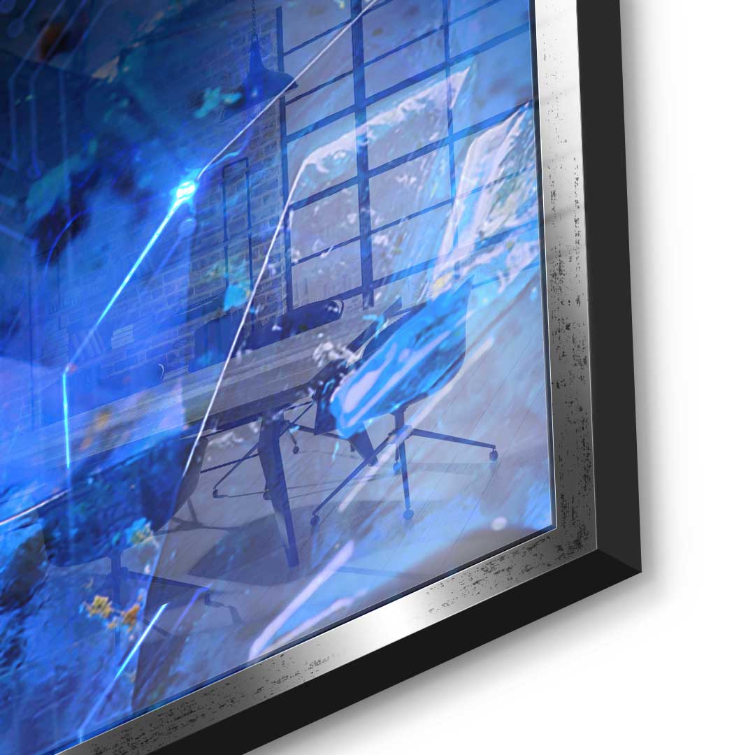 Matrix Bitcoin - Acrylic glass