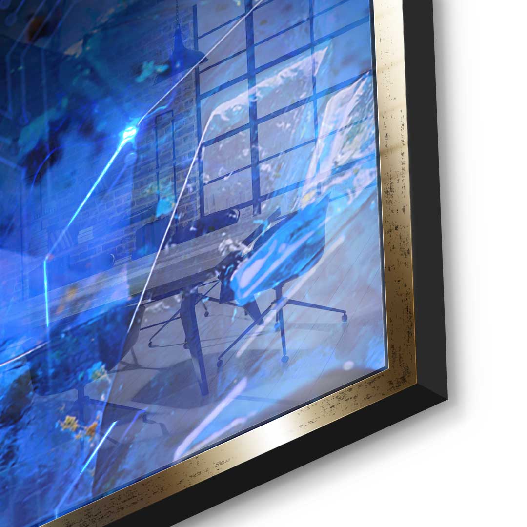 Matrix Bitcoin - Acrylic glass