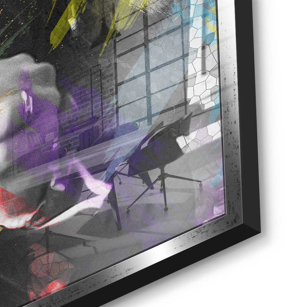 Bitcoin Wolf - Acrylic glass