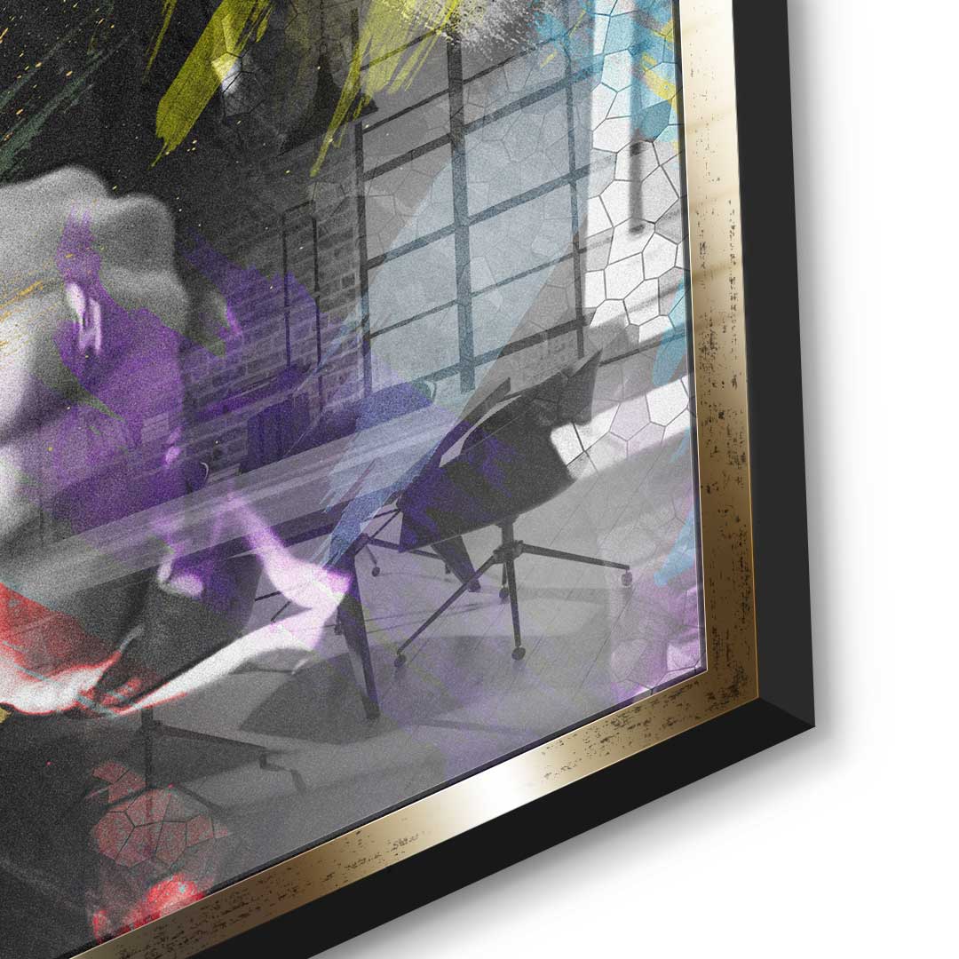 Bitcoin Wolf - Acrylic glass