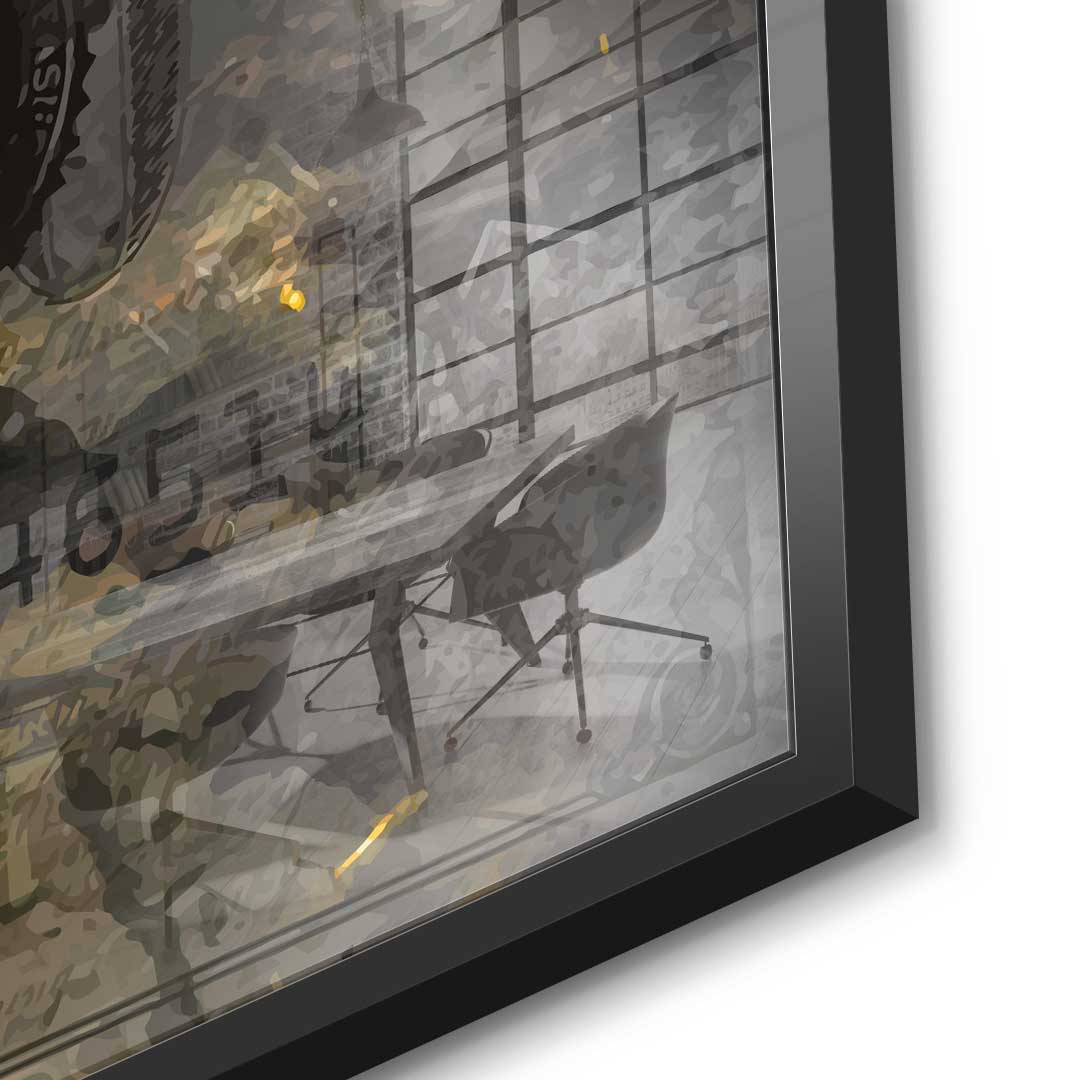 Black Bull - Acrylglas