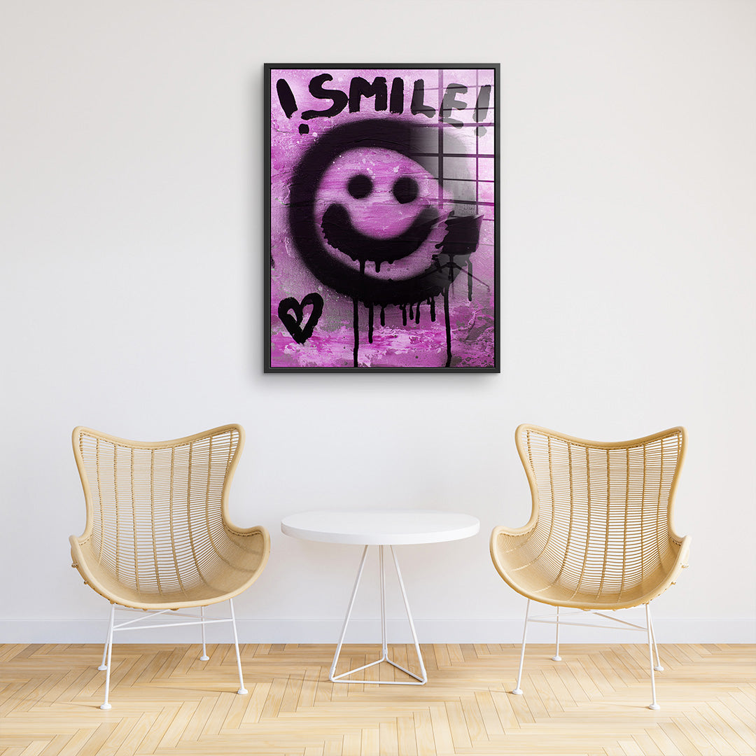 Smile - Acrylic glass