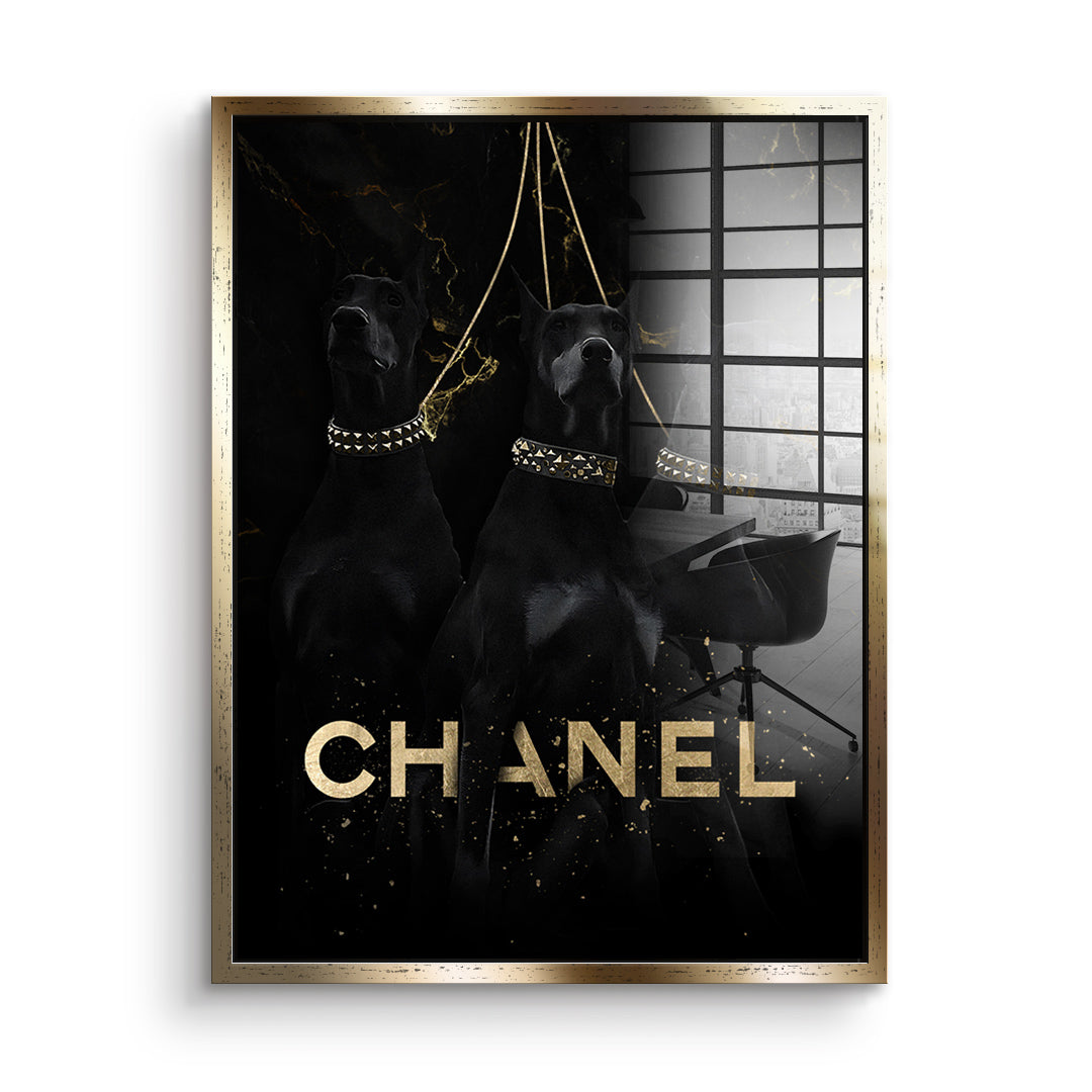 Three Luxury Dogs - Acrylglas