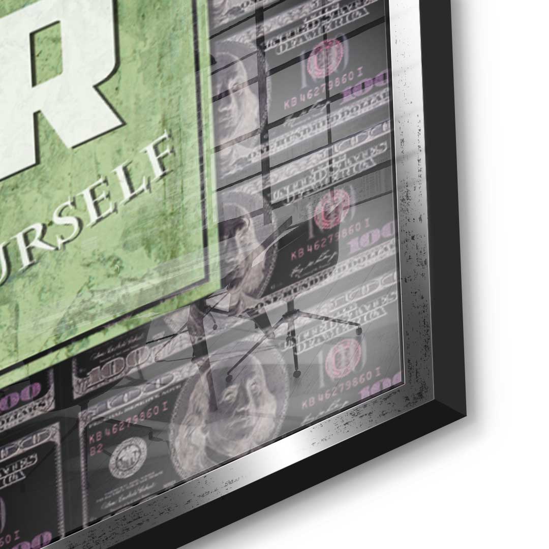 Hustle Longer - Acrylic glass