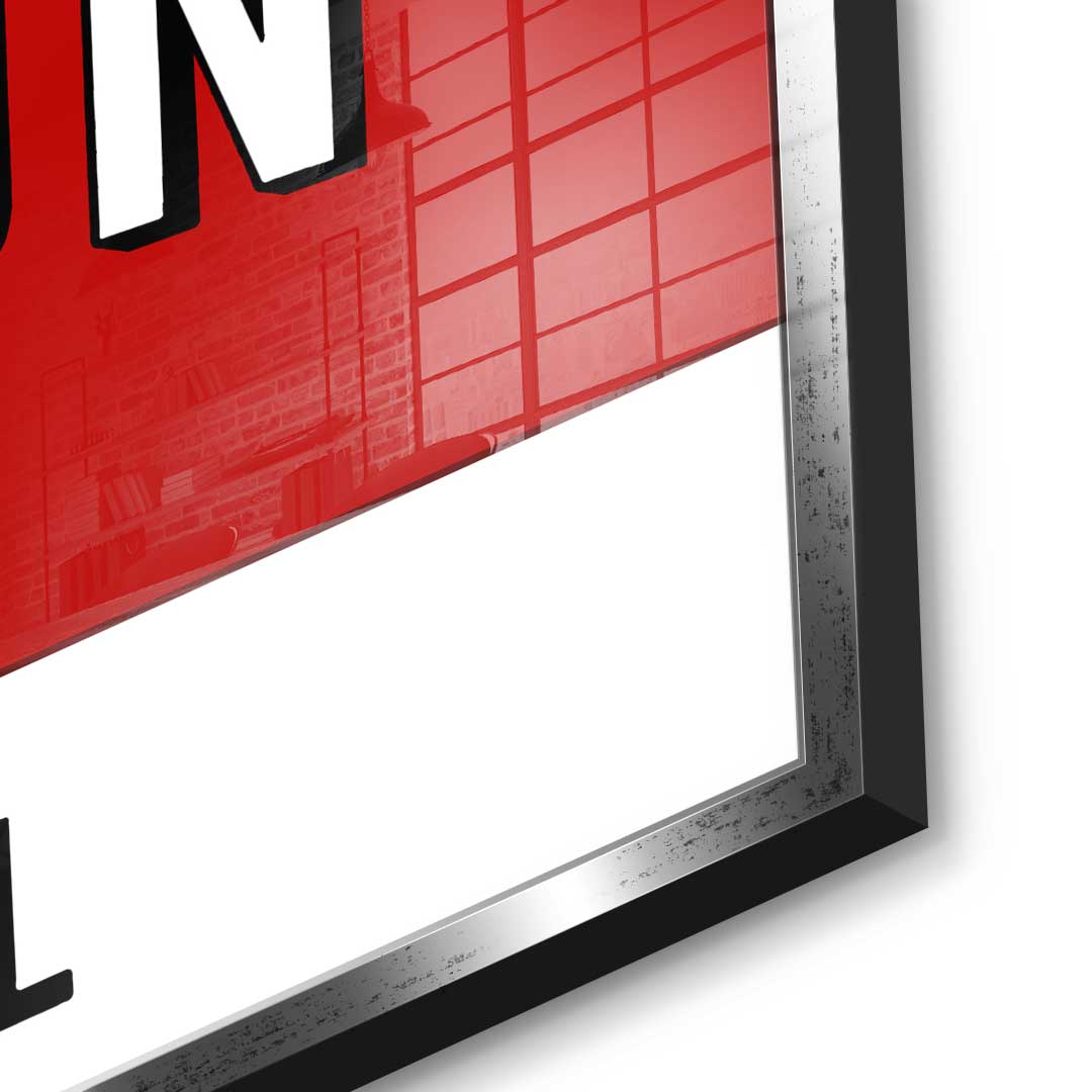 Make A Million Then Chill - Acrylglas