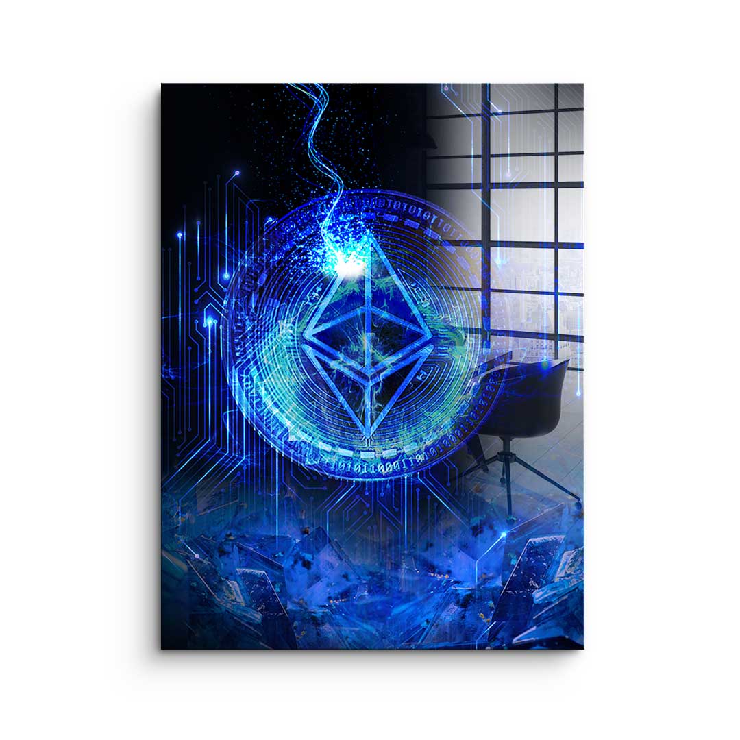 Matrix Ethereum - Acrylic glass