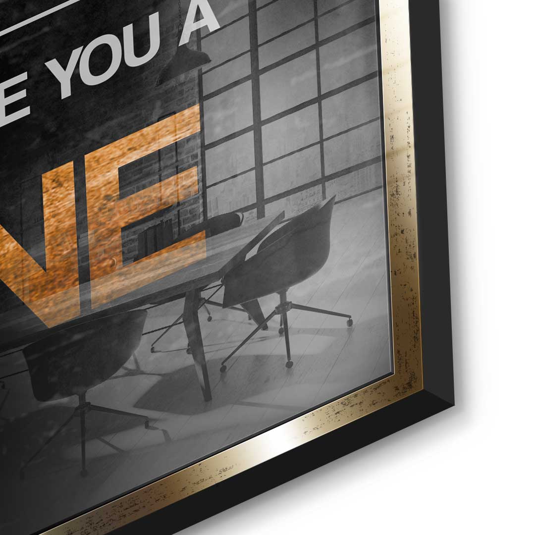 Formal Education vs. Self Education - Acrylic Glass