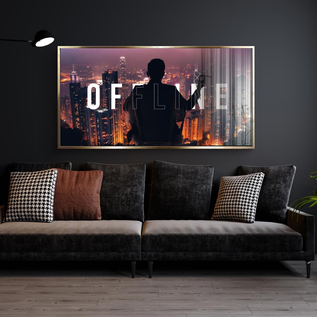 OFFLINE 2.0 - Acrylglas