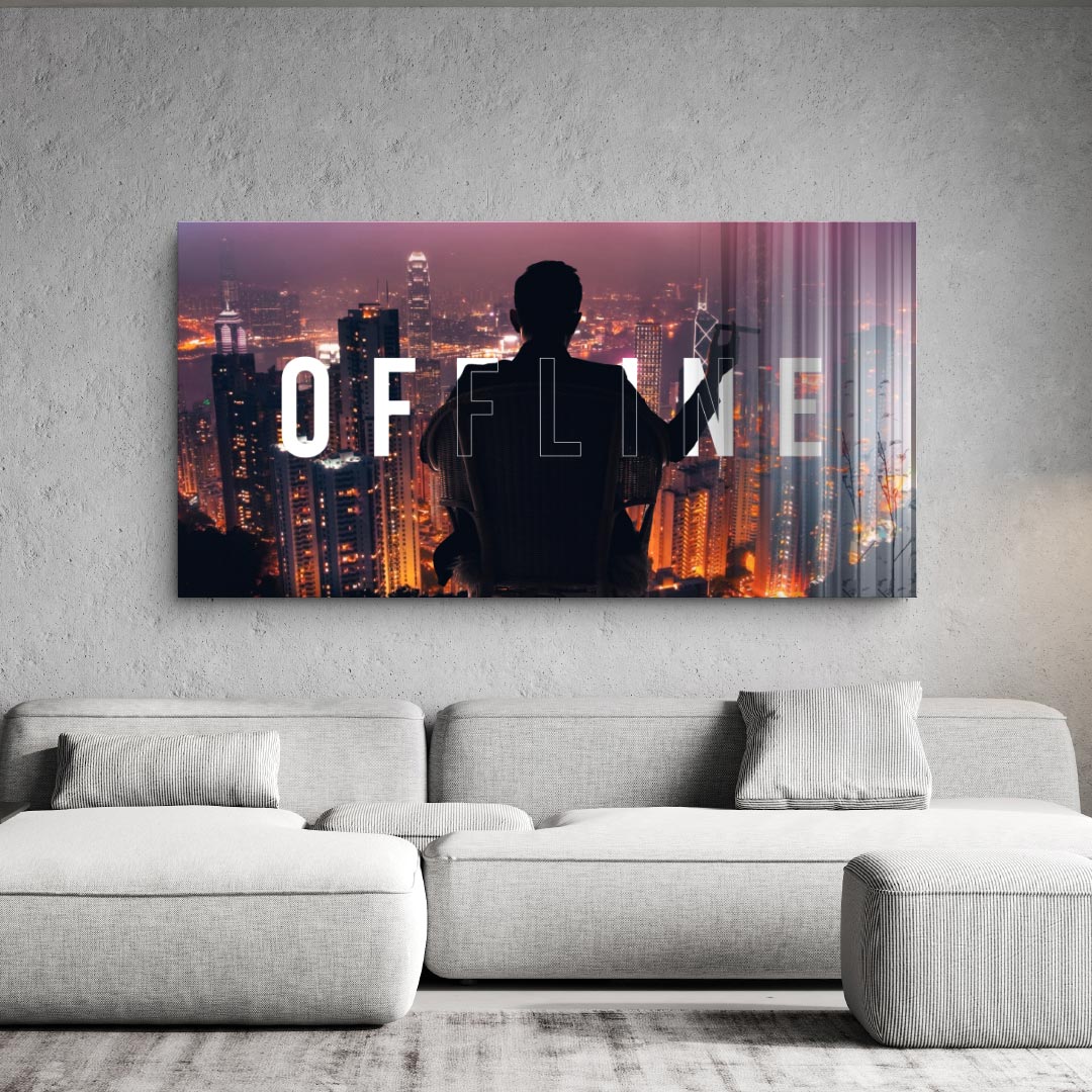 OFFLINE 2.0 - Acrylglas