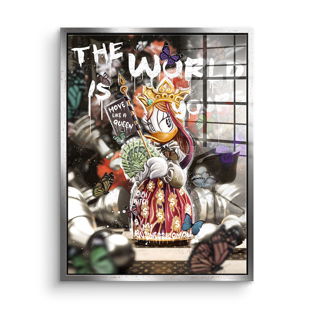 The world is yours - Acrylglas