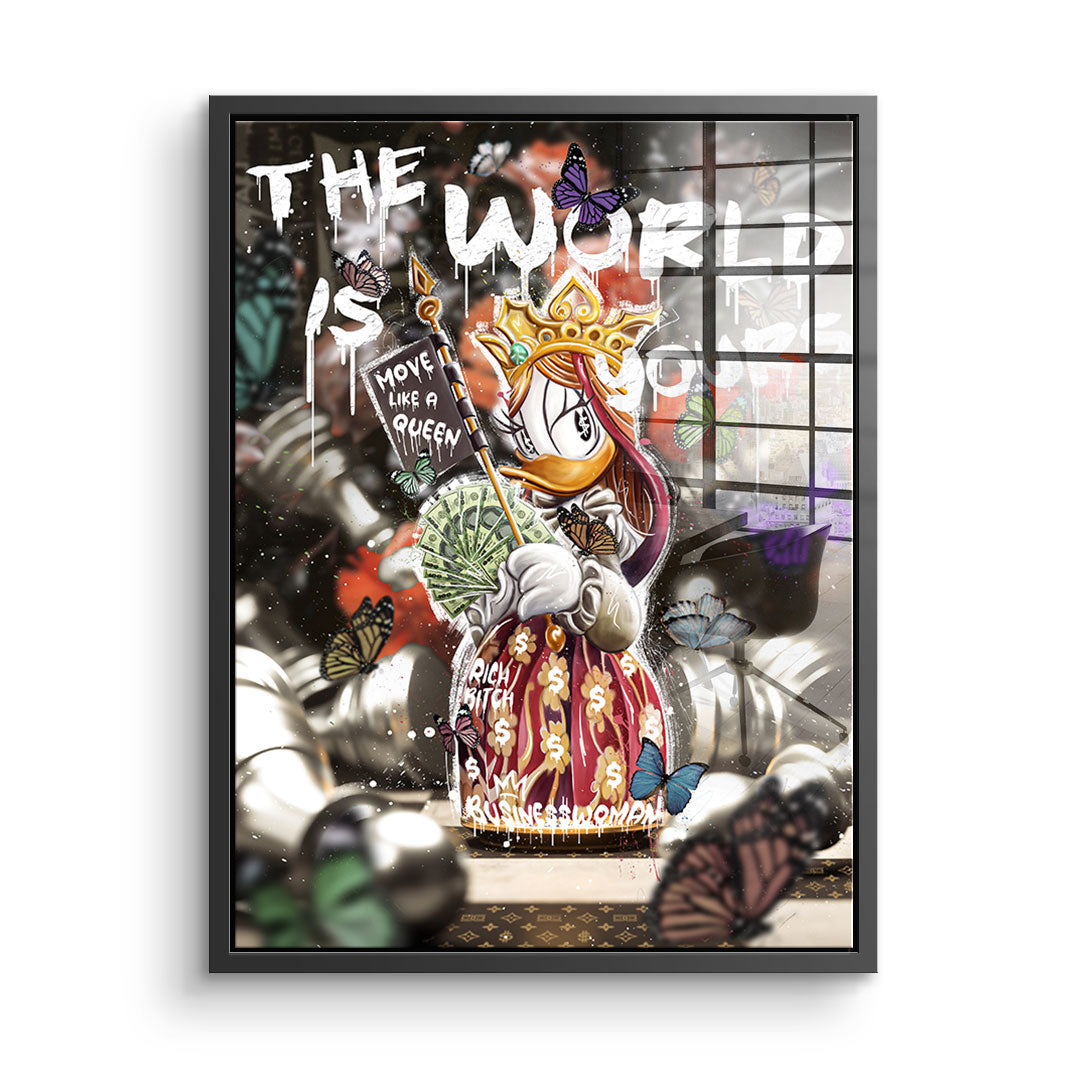 The world is yours - Acrylglas