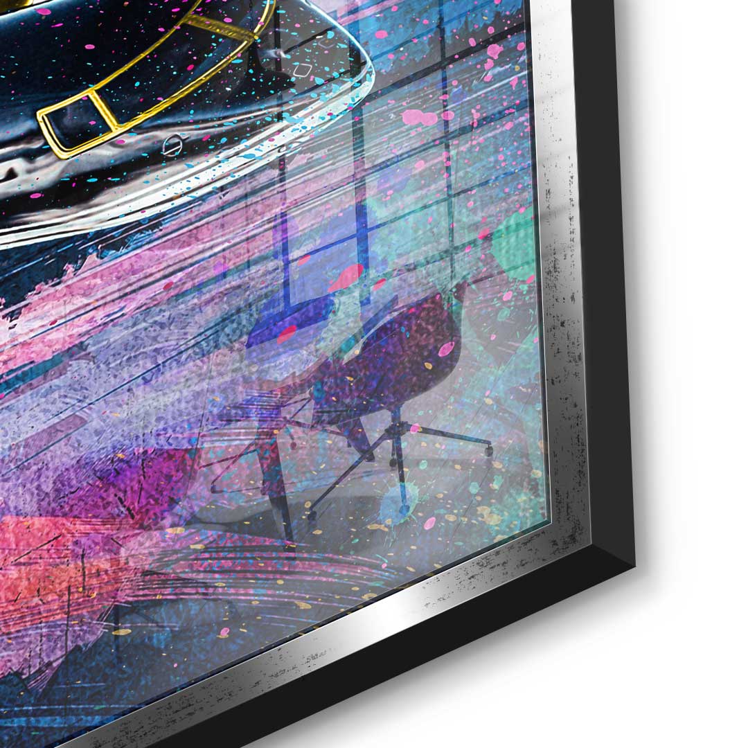 Private Jet - Acrylglas