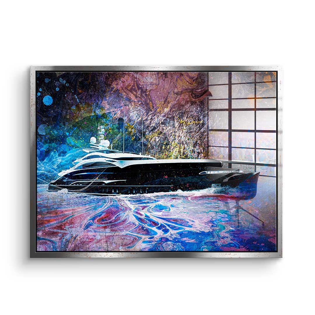 Private yacht - acrylic glass