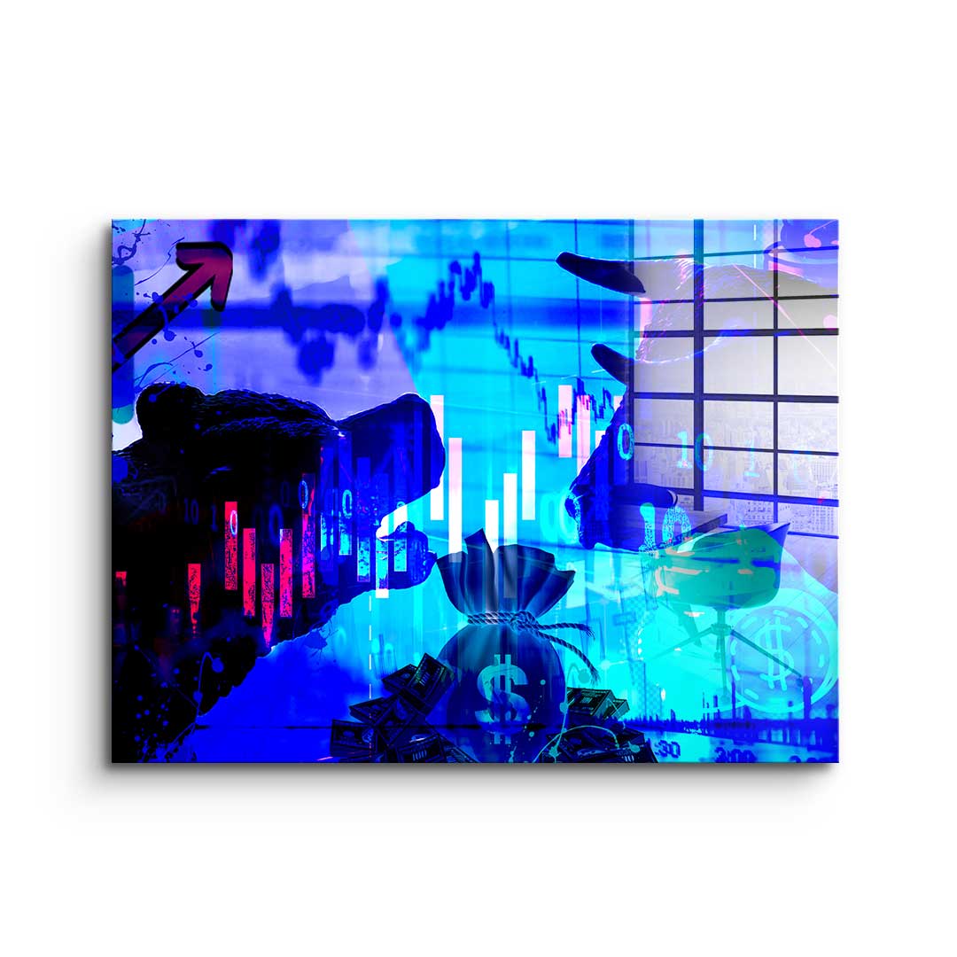 Trading Goal - Acrylglas