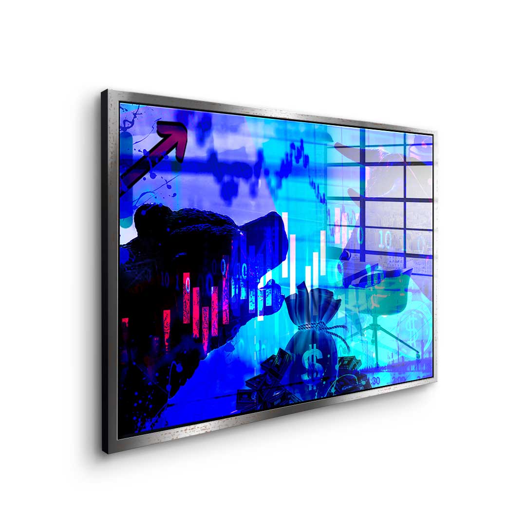 Trading Goal - Acrylglas