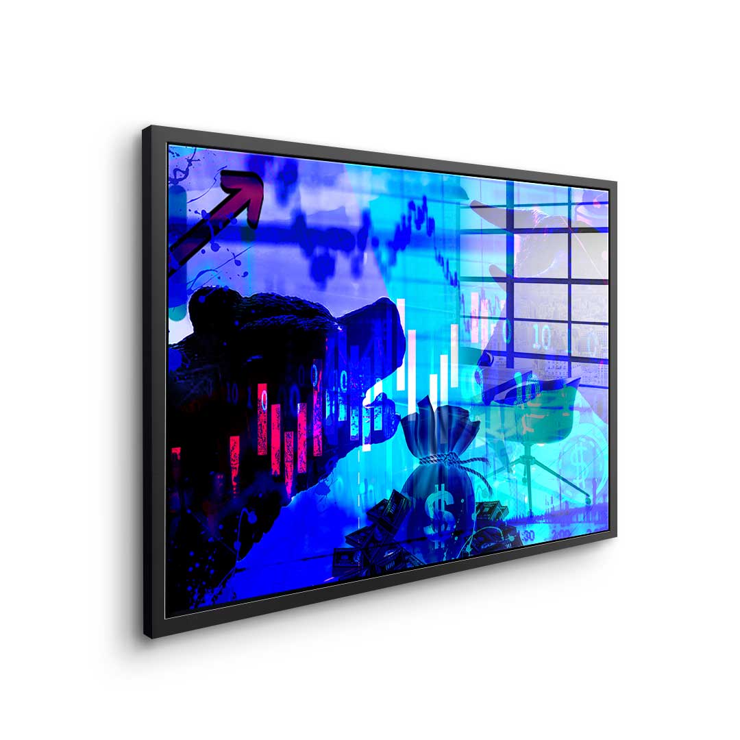 Trading Goal - Acrylglas