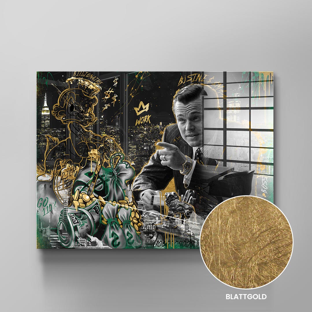 BUSINESS$$ MAN - Gold Leaf