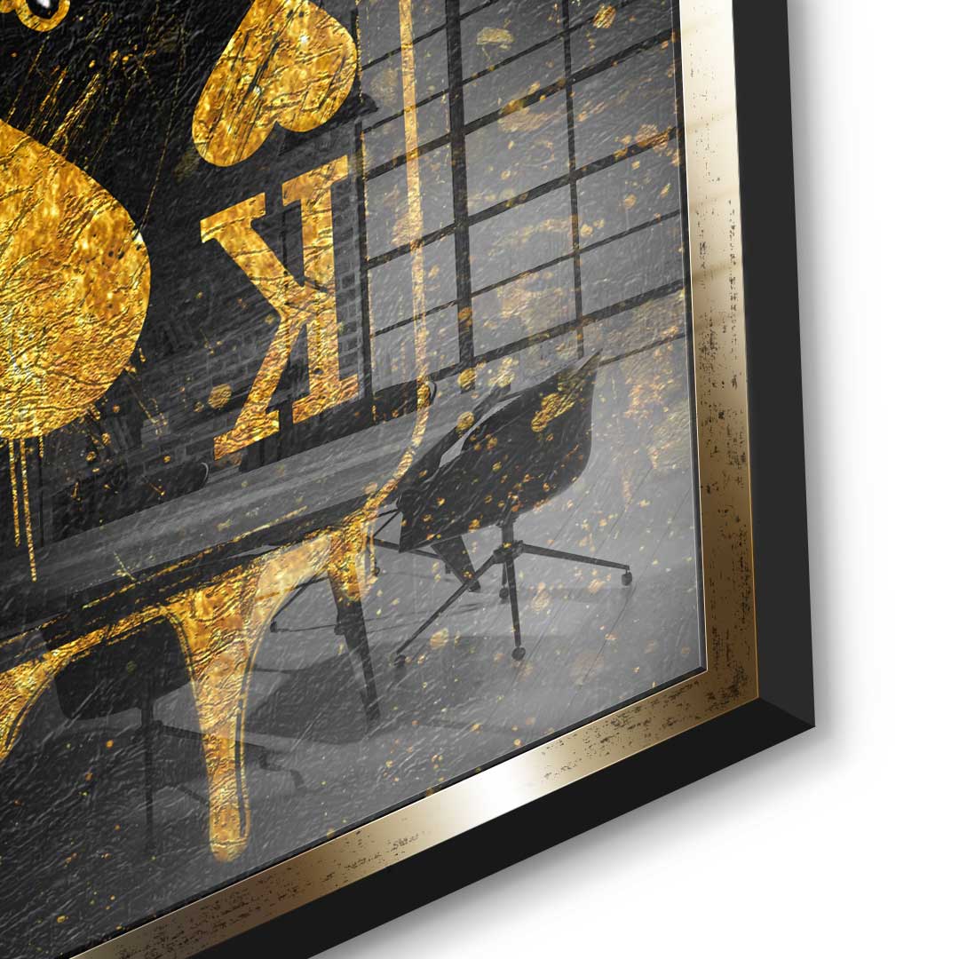 King Card - Blattgold