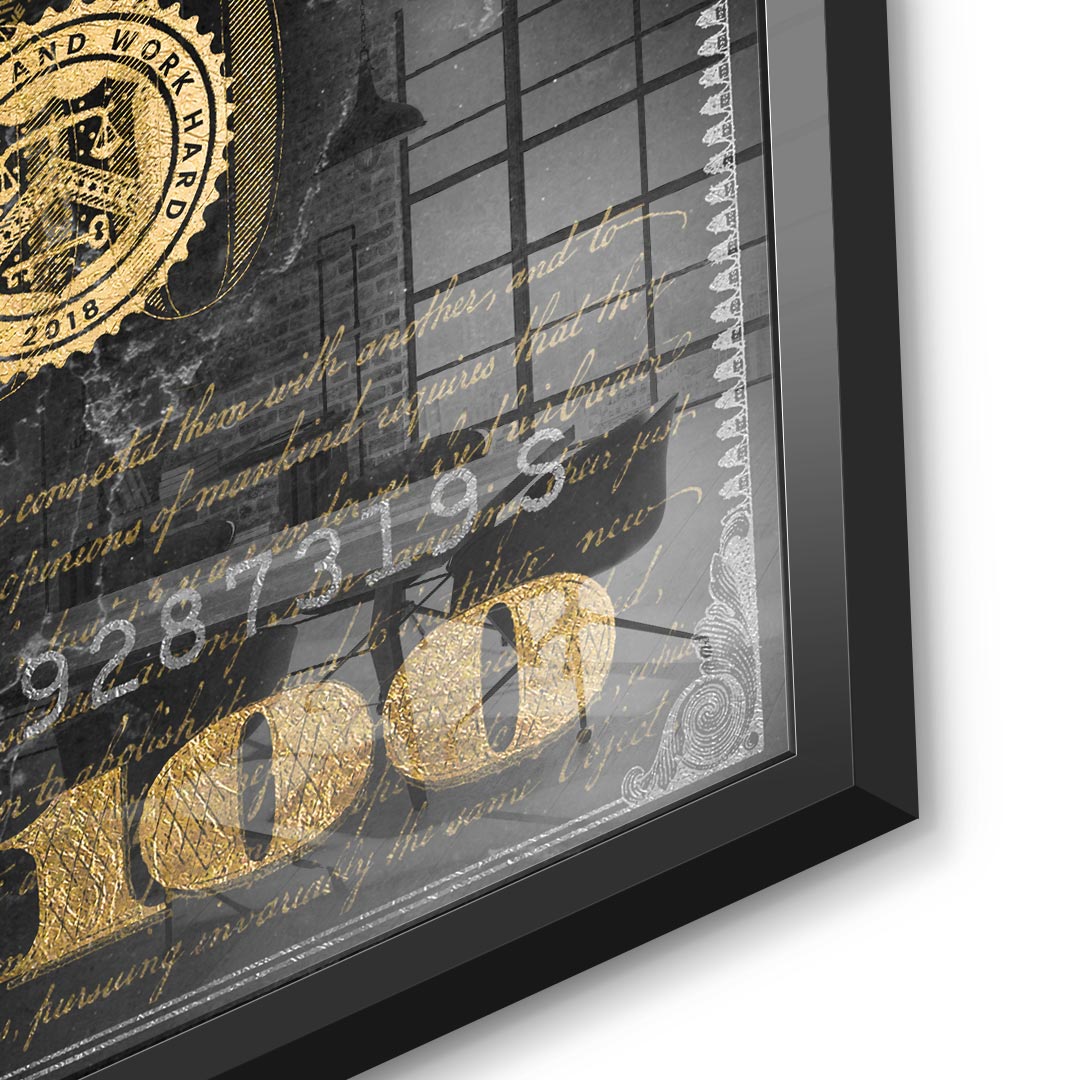 Money dont lie - Blattgold