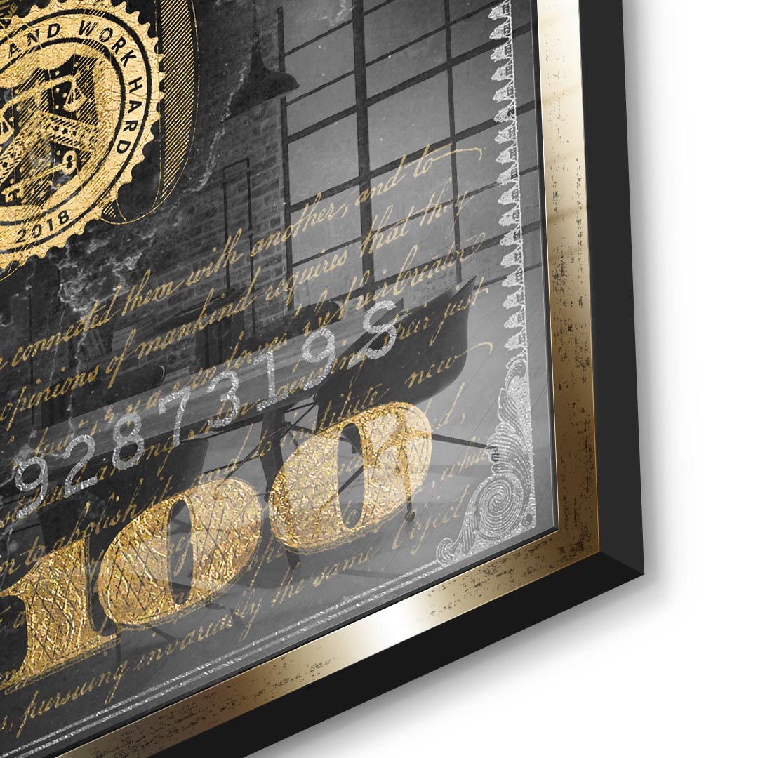 Money dont lie - Blattgold