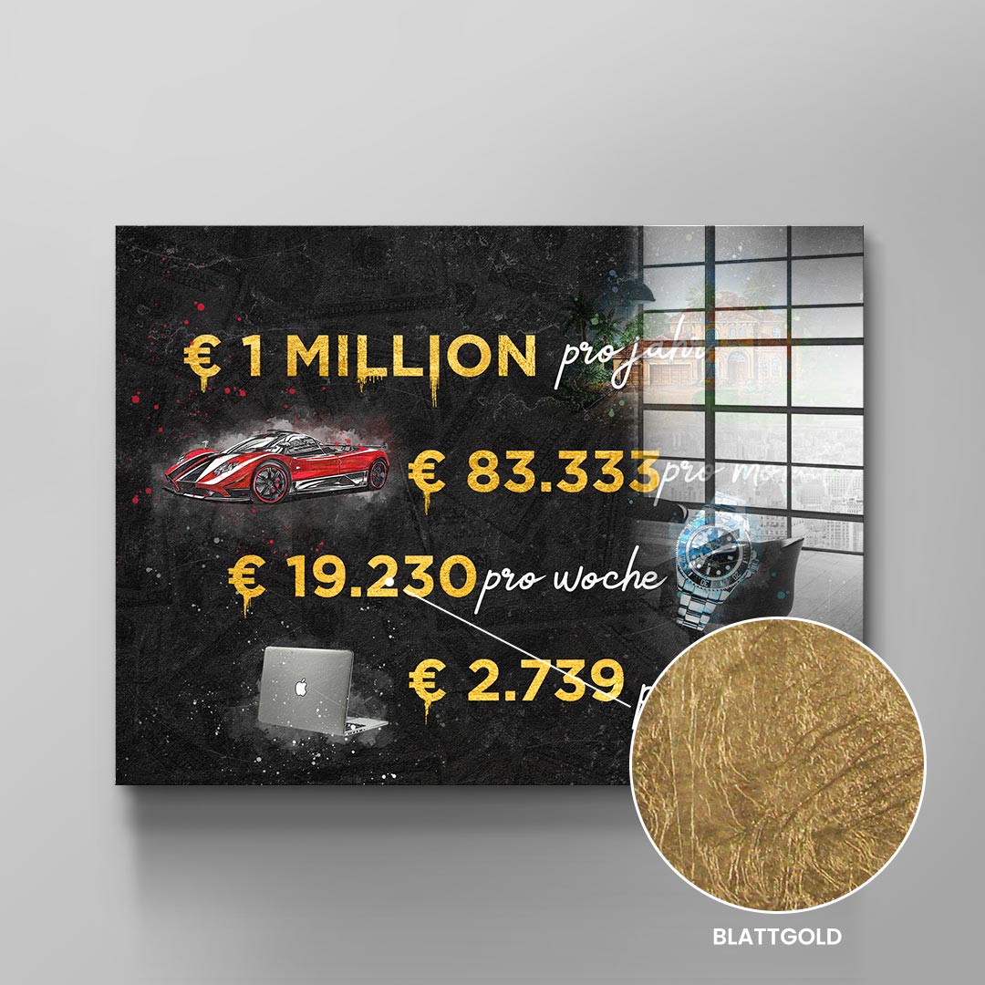 ONE MILLION - BLATTGOLD