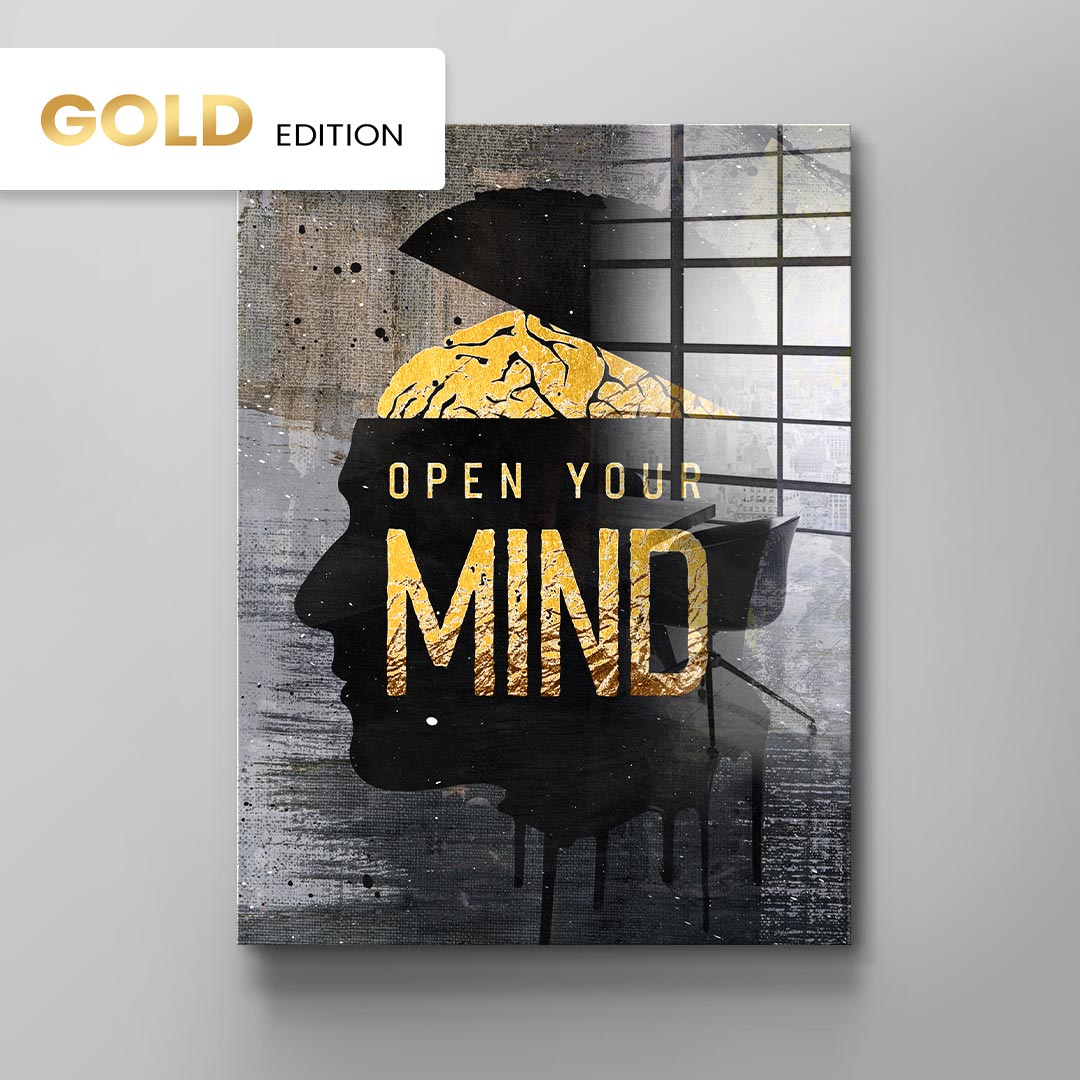 OPEN YOUR MIND - BLATTGOLD