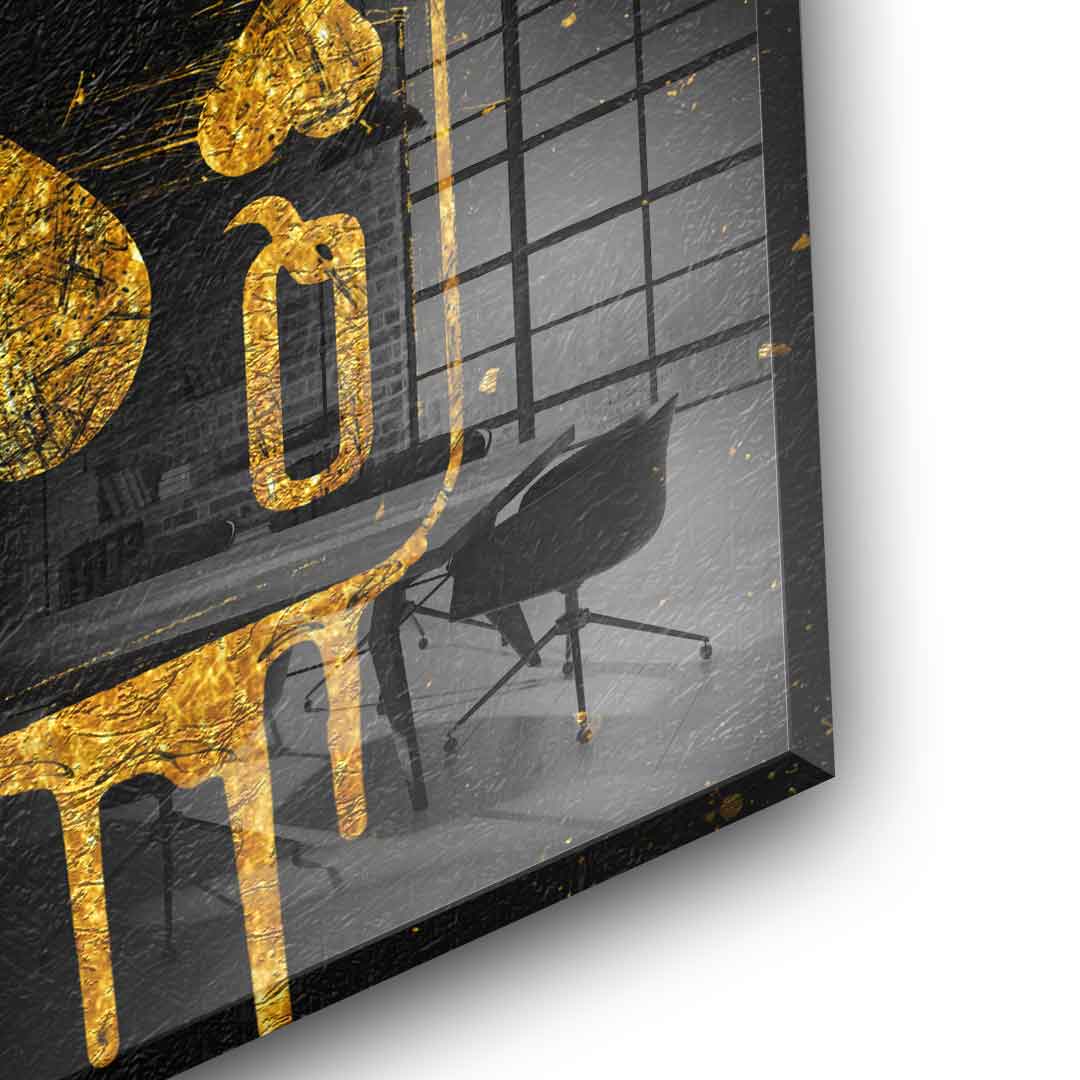 Queen Card - Blattgold