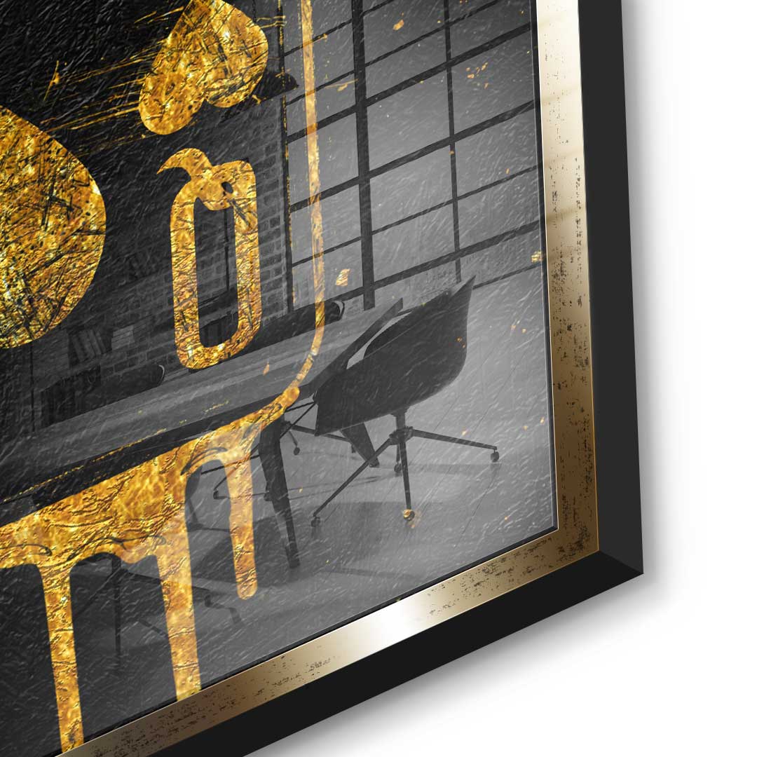 Queen Card - Blattgold