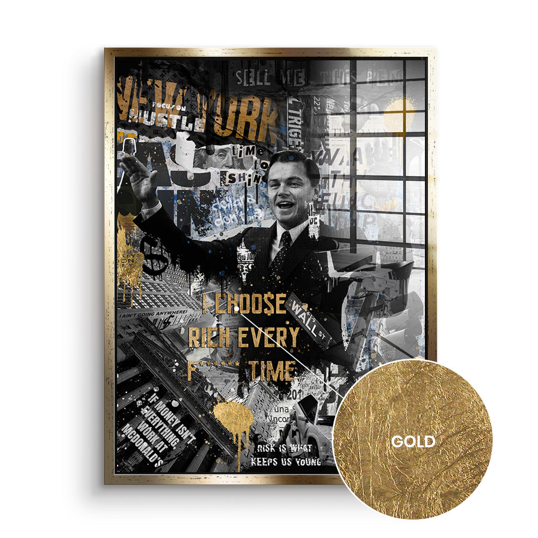 I CHOO$E RICH - Blattgold