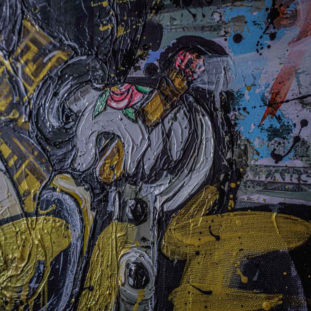 No Luck All Hustle | Gemälde